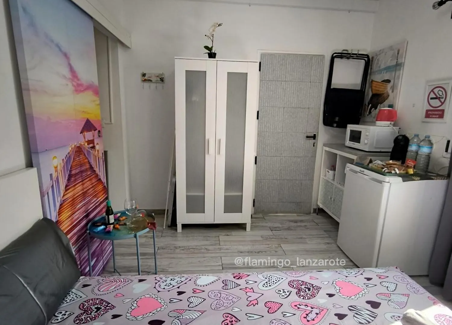Apartment Habitacion Flamingo, Entrada Privada Y Bano Privado En Suite By Flamingo House, No Fumadores Arrecife  Spain